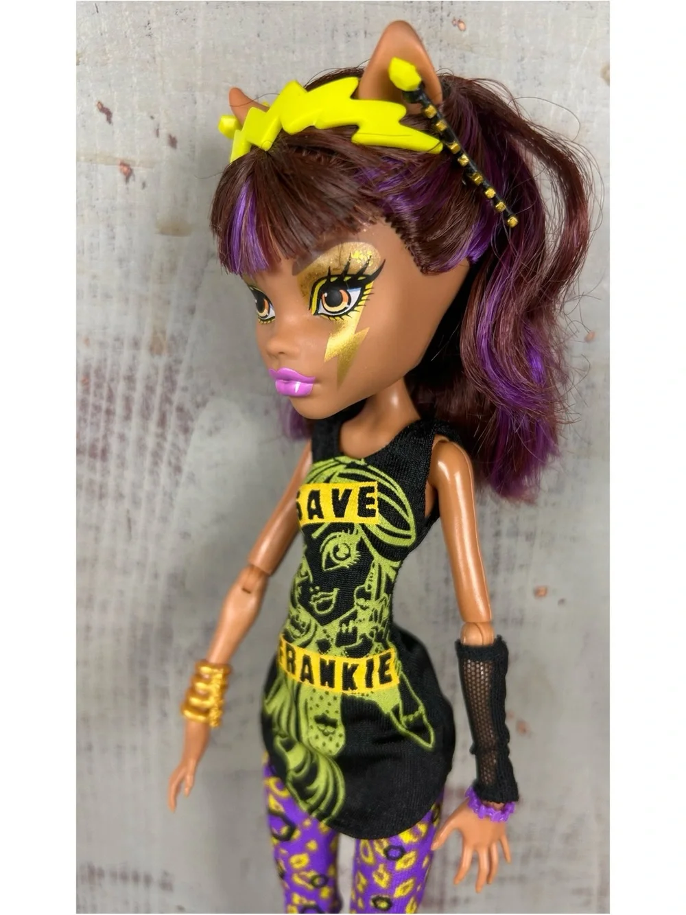 Monster High Clawdeen Wolf Save Frankie Doll